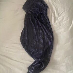 Sweet Storm Navy Maxi Dress